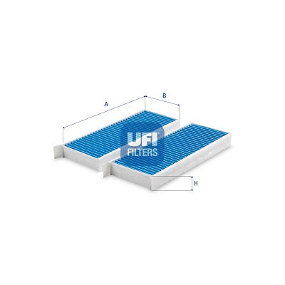 UFI Filters Cabin Air Filter 34.254.00