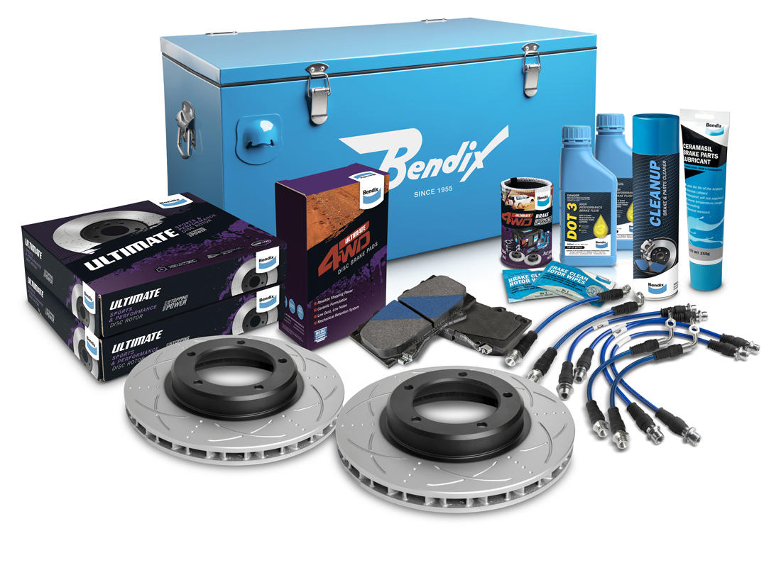 Bendix Ultimate 4WD Brake Upgrade Kit U4WD-BUK45+2