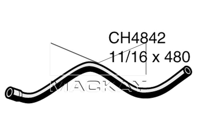 Mackay Oil Hose (Vacuum Hose) CH4842