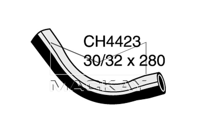 Mackay Bottom Radiator Hose CH4423