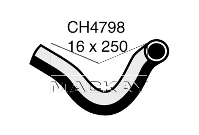 Mackay Heater Hose CH4798