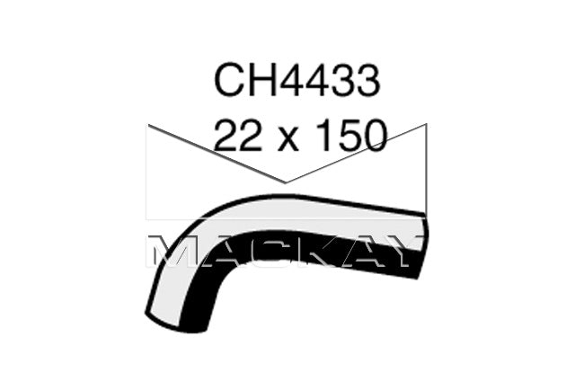 Mackay Bypass Heater Hose CH4433
