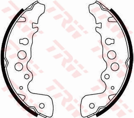 TRW Brake Shoe GS8670