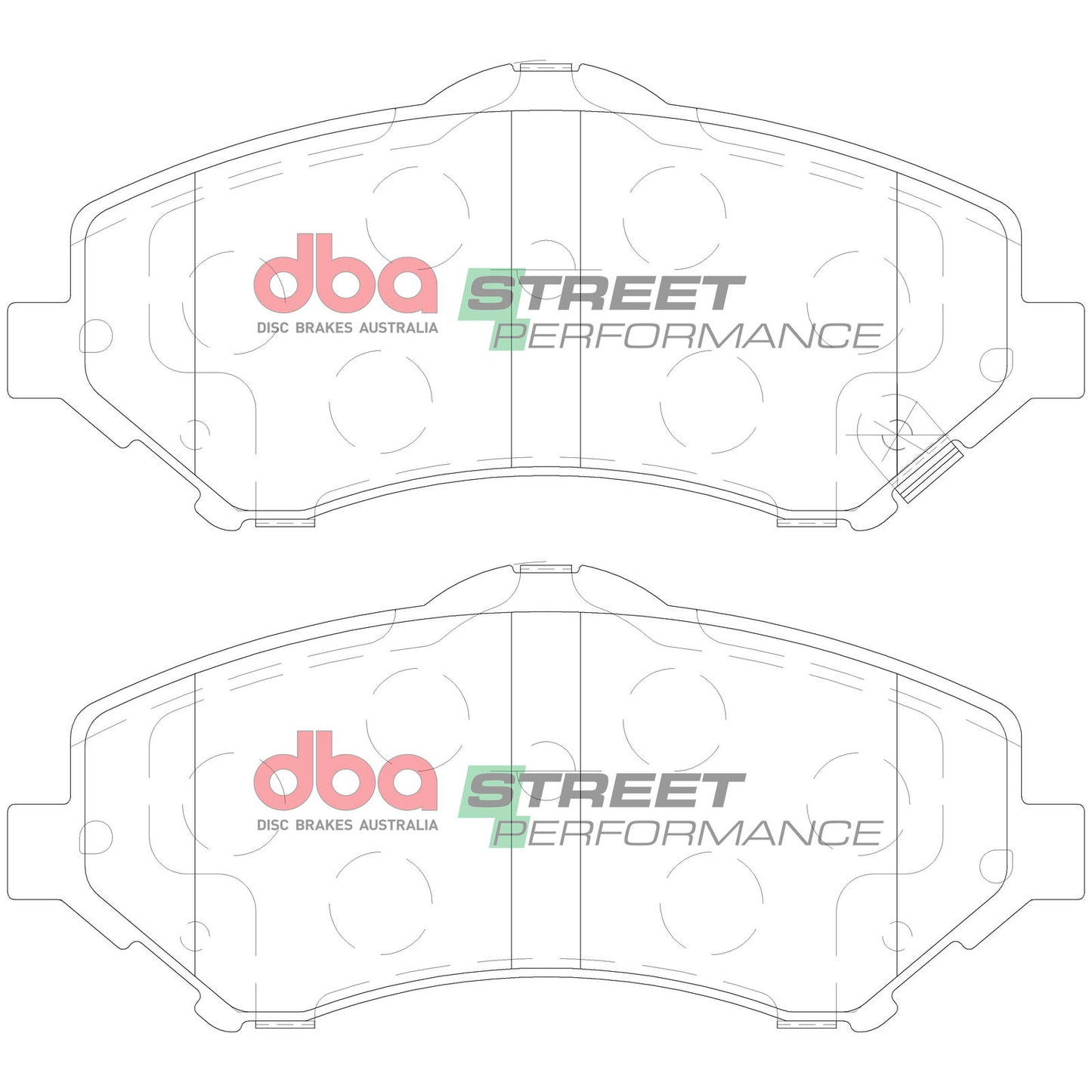 DBA SP Performance Brake Pad Set DB2002SP
