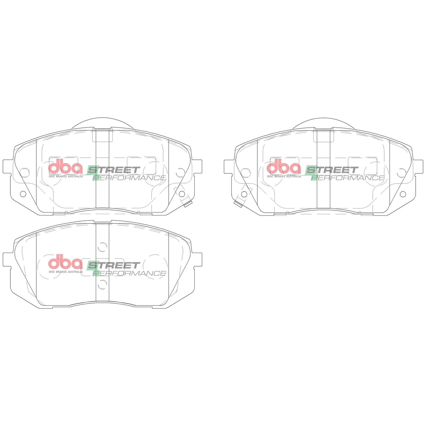 DBA SP Performance Brake Pad Set DB2174SP