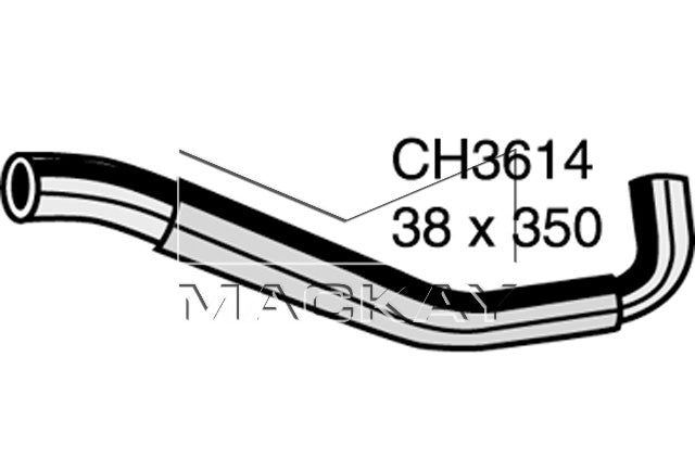 Mackay Top Radiator Hose CH3614