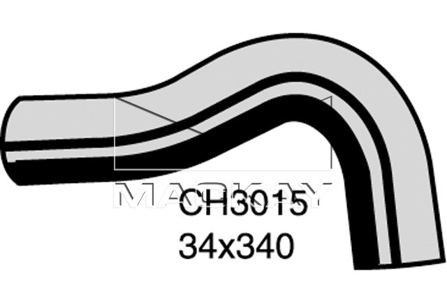 Mackay Bottom Radiator Hose CH3015