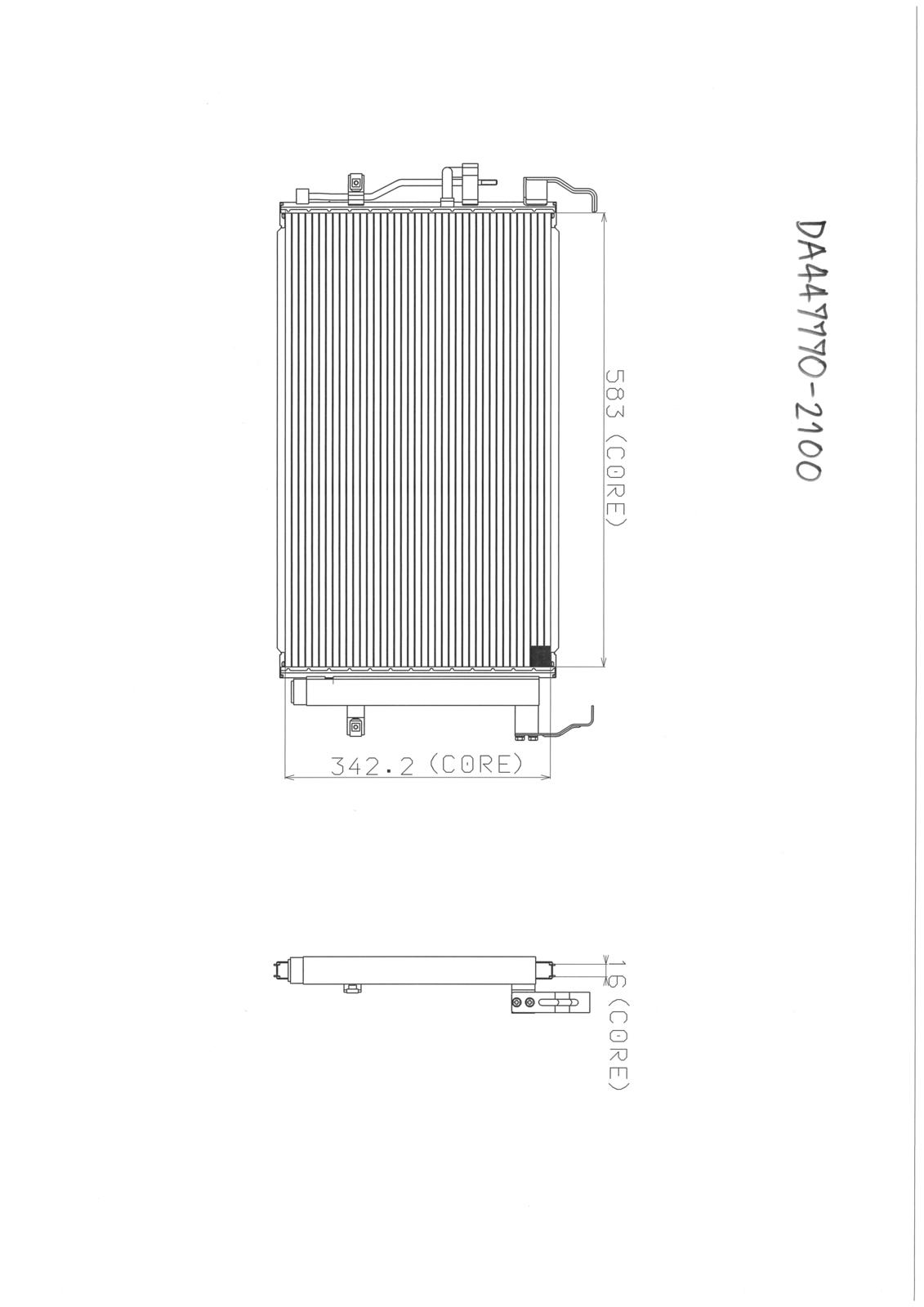 DENSO AC Condenser A477-A307