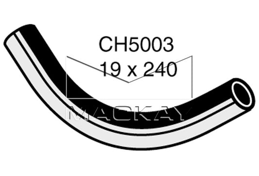 Mackay Top Radiator Hose CH5003