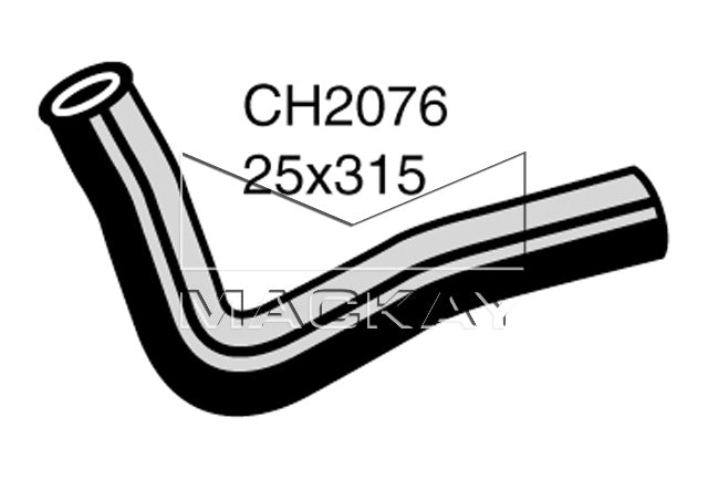 Mackay Top Radiator Hose CH2076