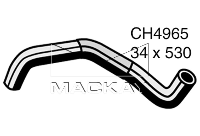 Mackay Bottom Radiator Hose CH4965