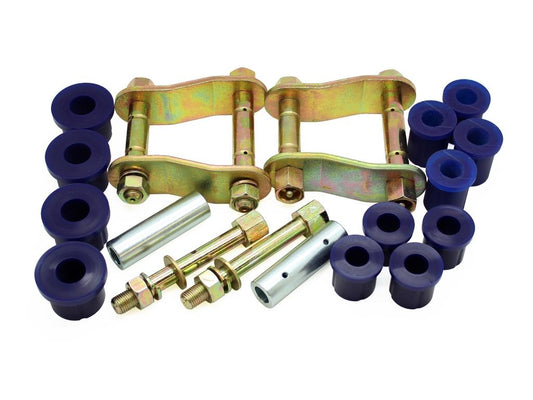 SuperPro Rear Greasable Shackle And Bush Kit Fits Ford Mazda KIT145SK