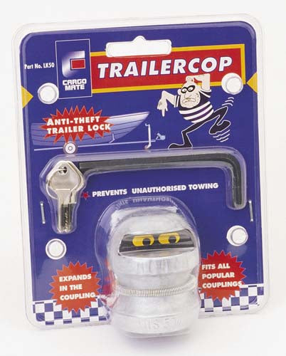 Haigh Trailer Lock (Cop) 50Mm LK50