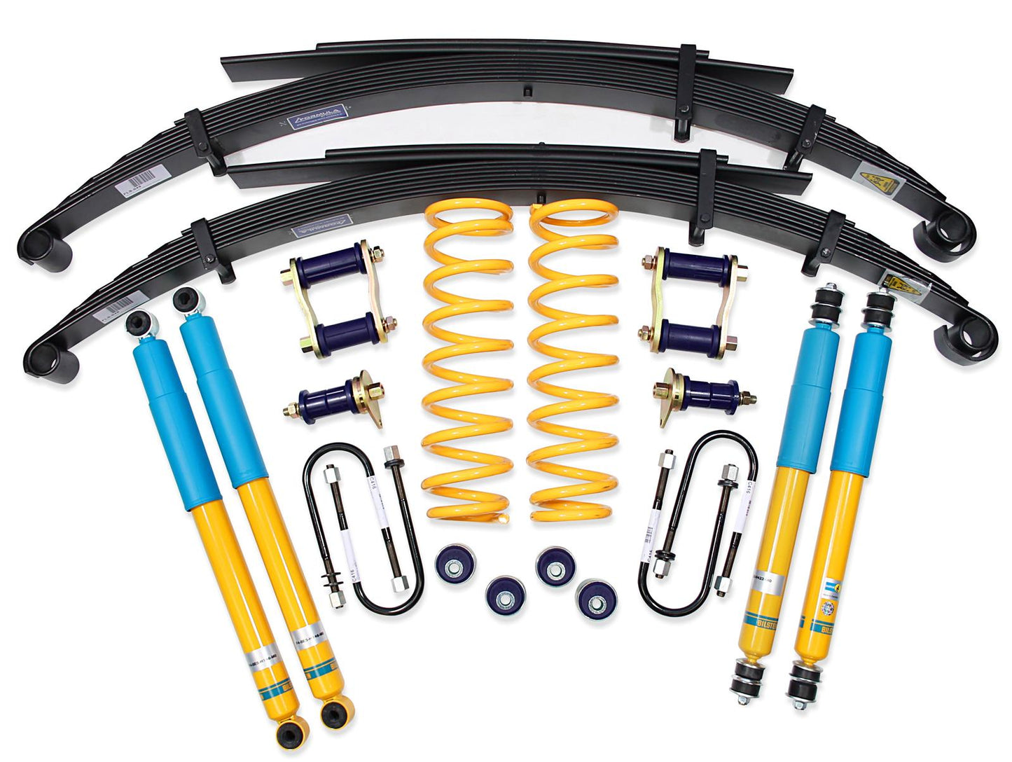 Bilstein 2 Inch 50mm 4x4 Lift Kit to suit Toyota LandCruiser 78 & 79 Series 2007-On