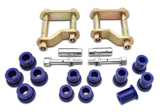 SuperPro Rear Greasable Shackle And Bush Kit Fits Nissan KIT141SK