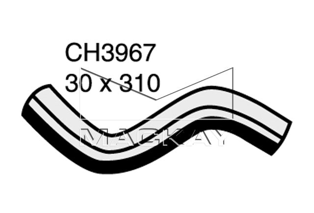 Mackay Top Radiator Hose CH3967