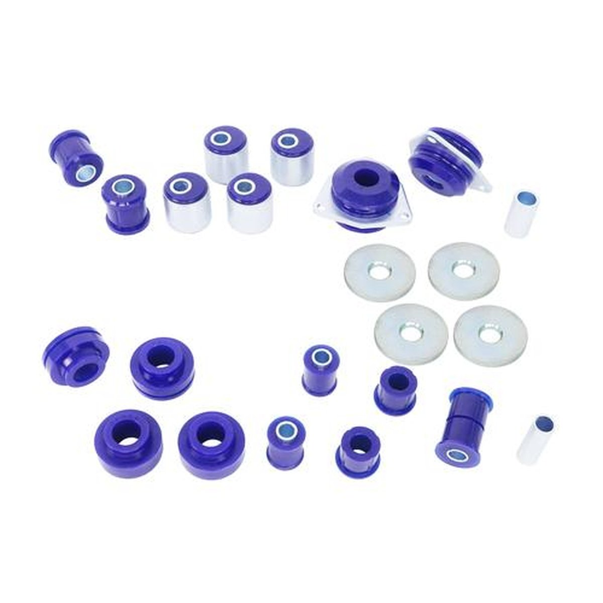 SuperPro F&R Radius Arms & Panhard Rod Bush Kit Caster Correction Fits Honda Land Rover KIT043AADJK