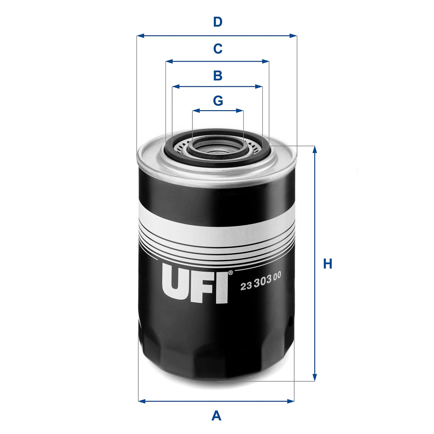 UFI Filters Oil Filter 23.303.00