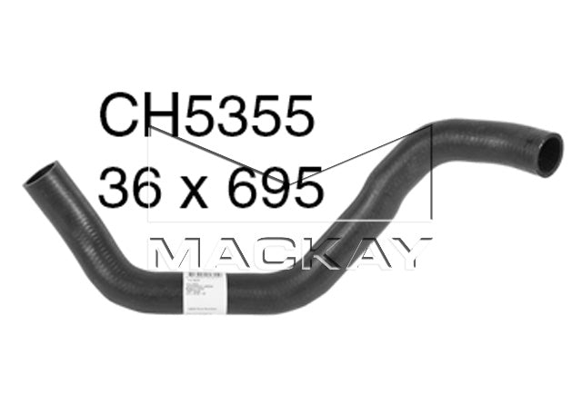 Mackay Bottom Radiator Hose CH5355