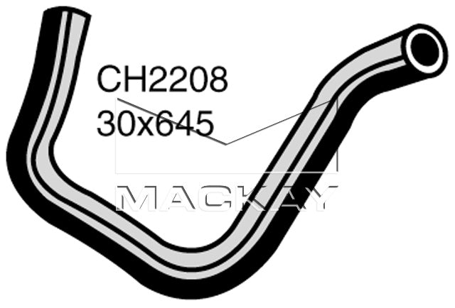 Mackay Bottom Radiator Hose CH2208