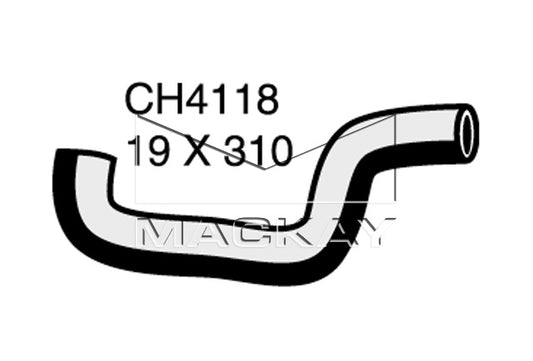 Mackay Bypass Heater Hose CH4118