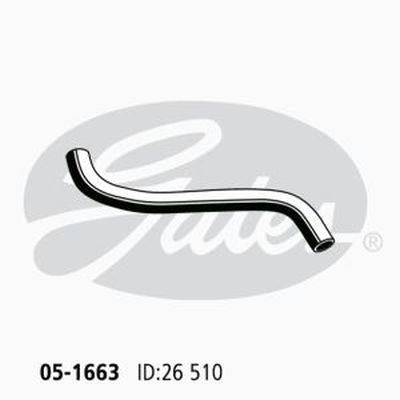 Gates Radiator Hose 05-1663