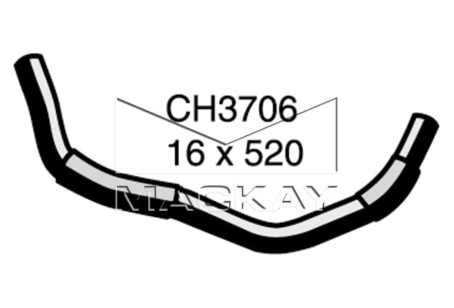 Mackay Heater Hose CH3706