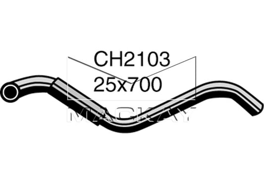 Mackay Bottom Radiator Hose CH2103