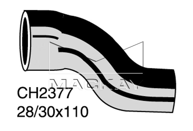 Mackay Bypass Heater Hose CH2377