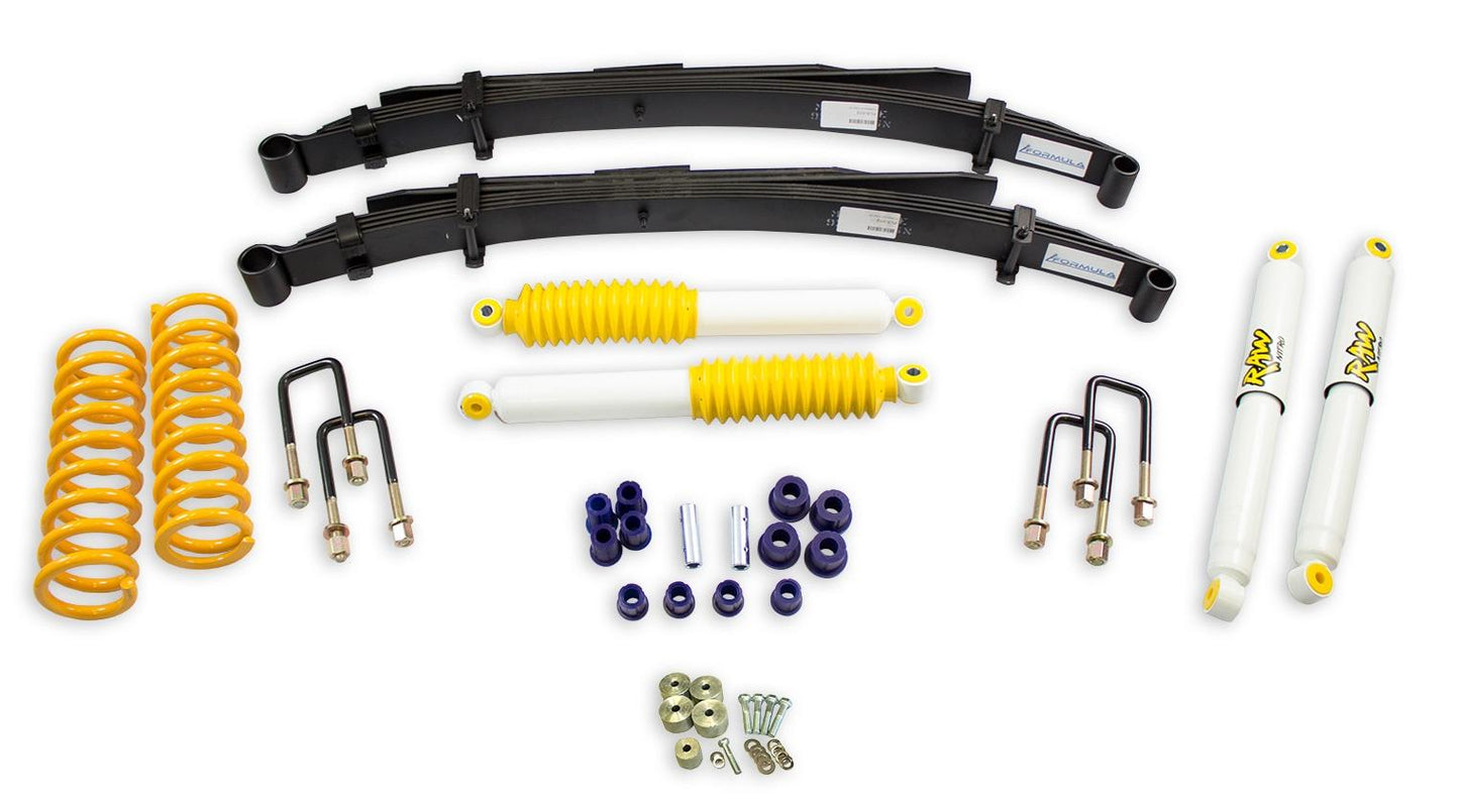 Raw 4x4 2 Inch 50mm RAW Nitro 4x4 Lift Kit to suit Jeep Cherokee XJ 1988-2001 JEEP-002B