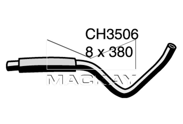 Mackay Bypass Heater Hose CH3506