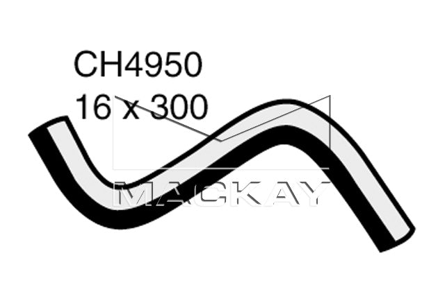 Mackay Heater Hose CH4950