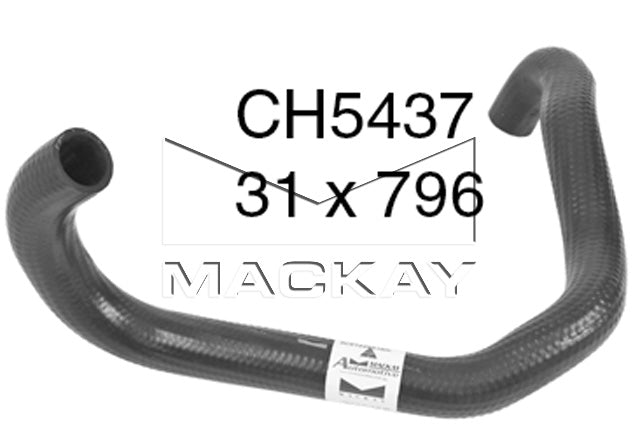 Mackay Bottom Radiator Hose CH5437
