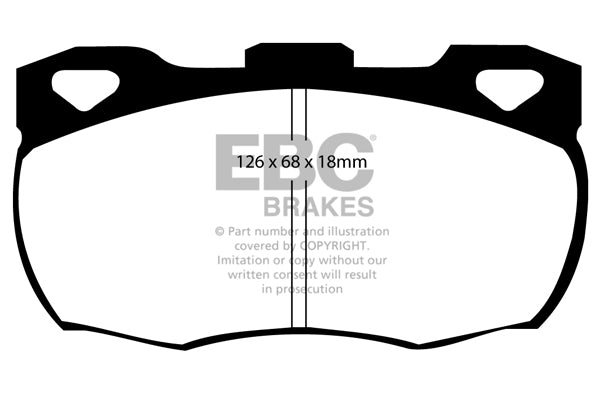 EBC Brake Pad Set DP6708