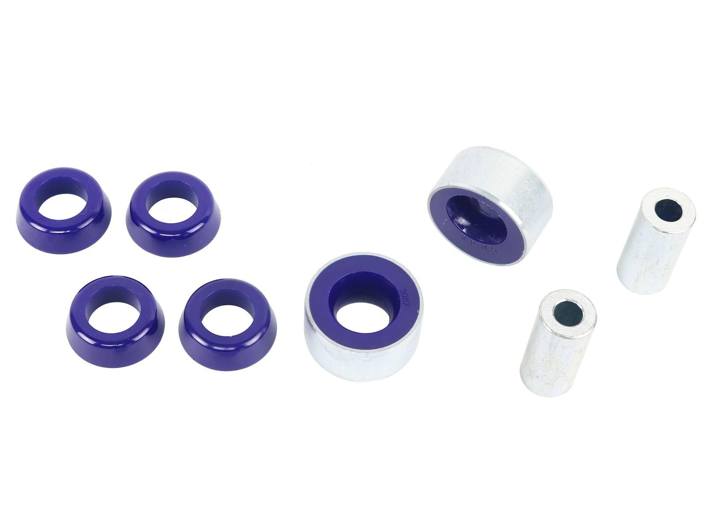 SuperPro Control Arm Lower-Inner Rear Bush Kit - Single Offset SPF4450K