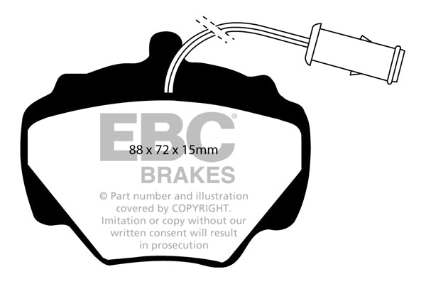 EBC Brake Pad Set DP6663
