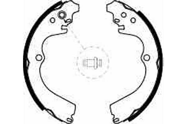 TRW Brake Shoe GS8584