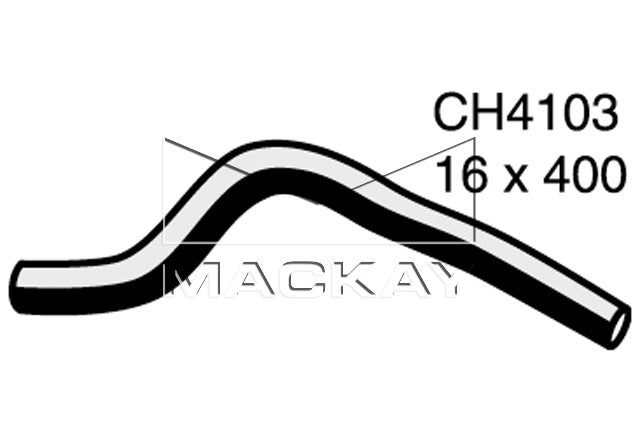 Mackay Heater Hose CH4103