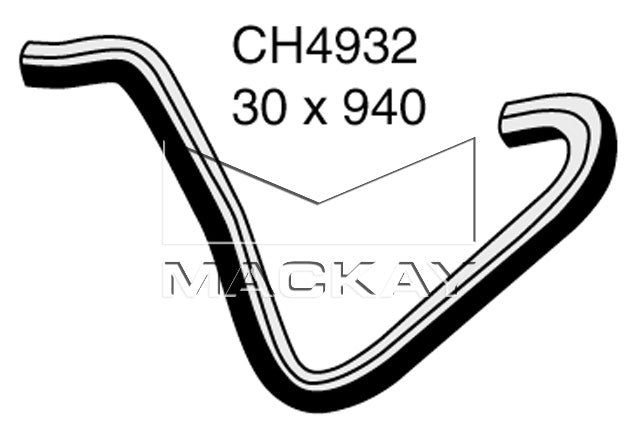 Mackay Bottom Radiator Hose CH4932