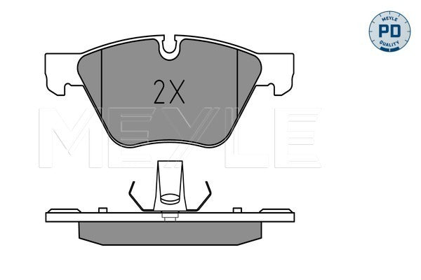 MEYLE Brake Pad Set 025 246 9719/PD