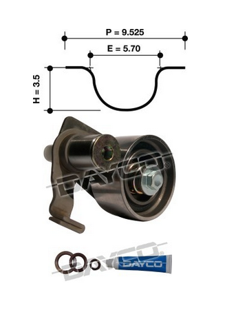 Dayco Timing Belt Kit KTBA083