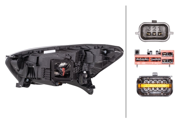 Hella Headlight 1LX 012 977-641