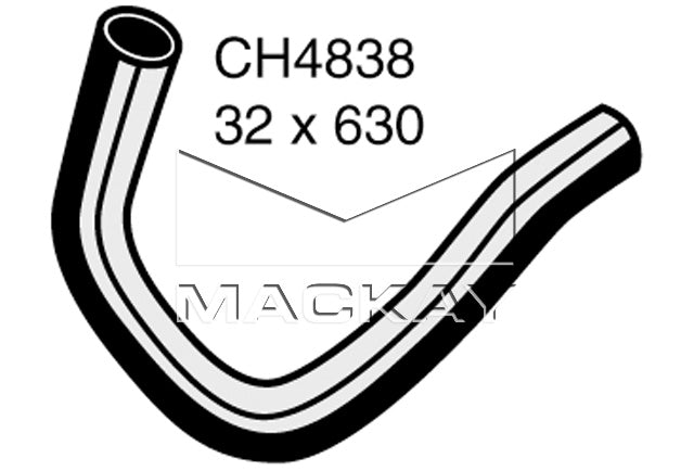 Mackay Top Radiator Hose CH4838