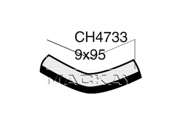 Mackay Bypass Heater Hose CH4733