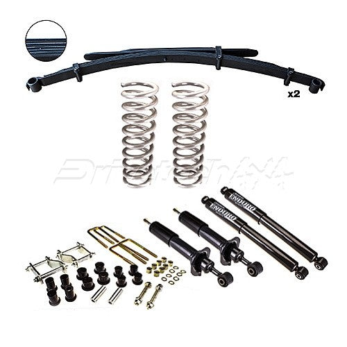 Drivetech 4x4 Enduro Nitro Gas Lift Kit fits Nissan Navara D40 Turbo Diesel exc. V6 (2005-16) - DTSK-NIS04JH