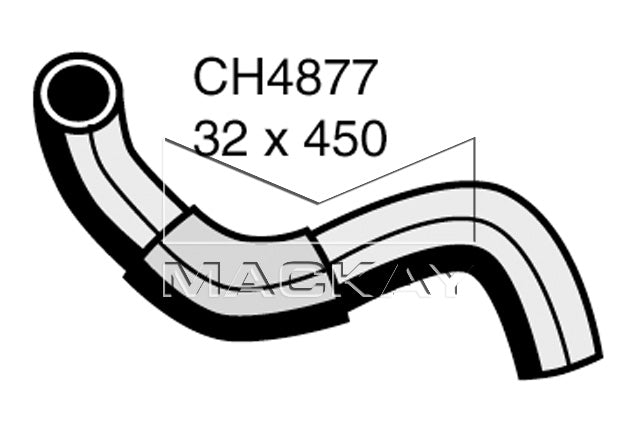 Mackay Bottom Radiator Hose CH4877