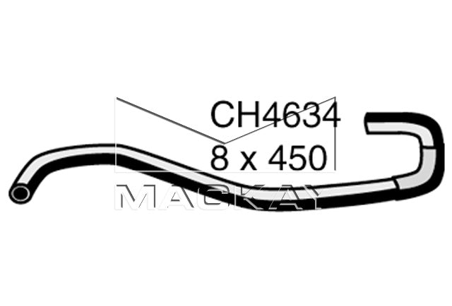 Mackay Bypass Heater Hose CH4634