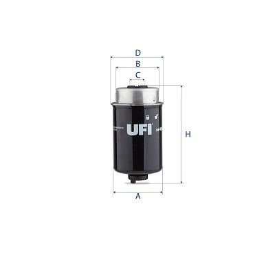 UFI Filters Fuel Filter 24.464.00