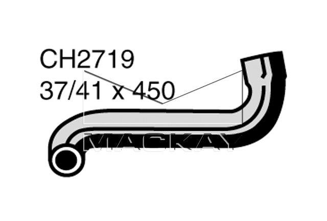 Mackay Top Radiator Hose CH2719