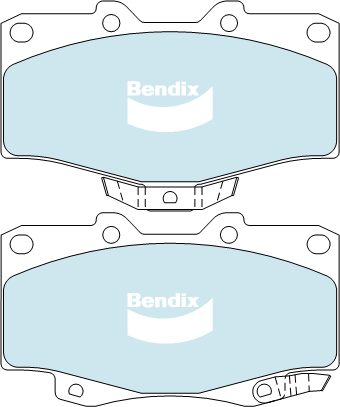 Bendix Ultimate 4WD Brake Pad Set DB1323 ULT4WD